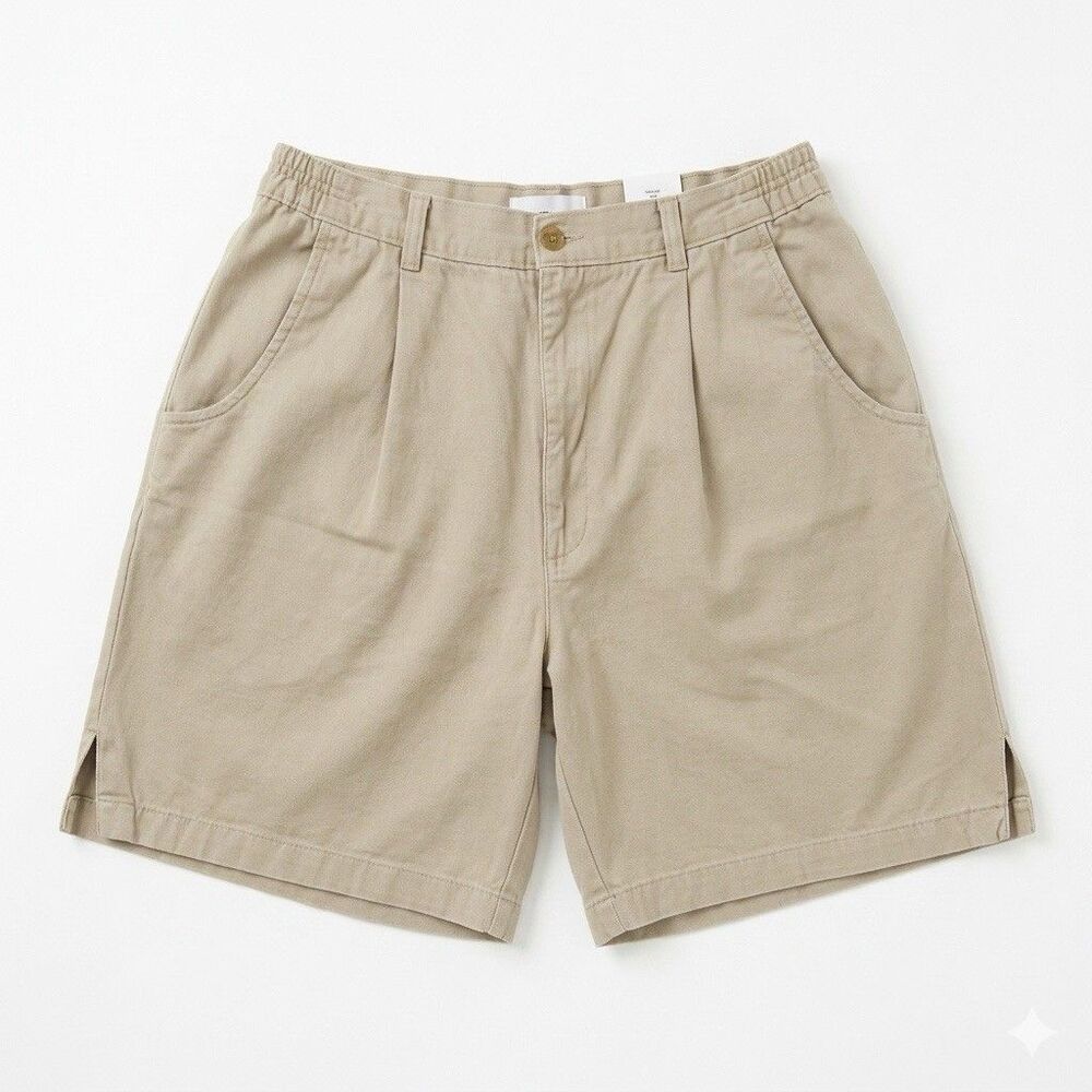 Vintage 80’s Cheenoz Canvas Shorts Khaki Elastic Hiking Durable Women’s  12